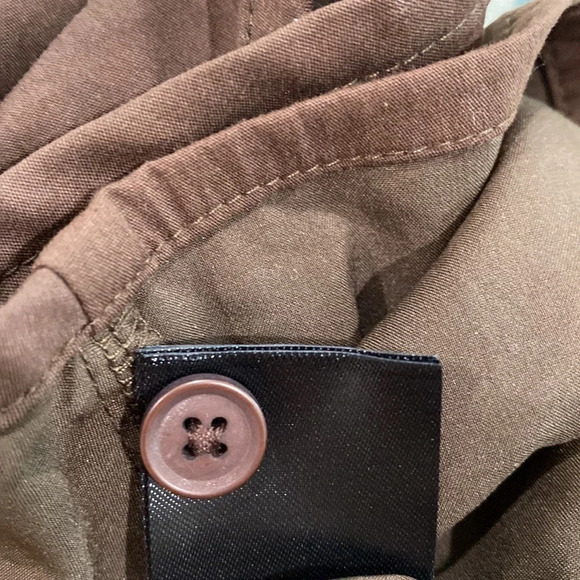 Tiger Mist. Brown shirt dress size xsmall new with tags - Picture 11 of 12